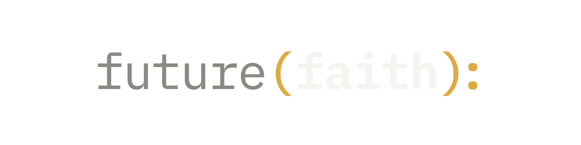 future(faith): horizontal wordmark